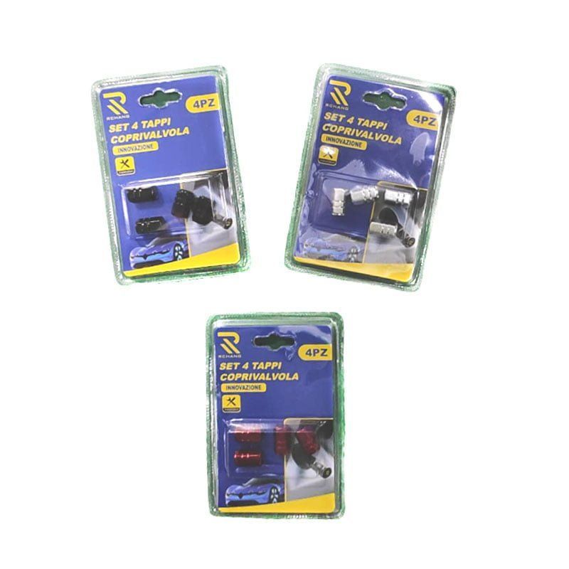 Καπάκια βαλβίδων αυτοκινήτου μεταλλικά σετ 4 τεμ. - Set 4 valve covers OEM