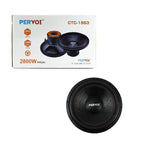 Pervoi Subwoofer Αυτοκινήτου 15″ Horn 2800W 165OZ PERVOI CTC-1553 - Active subwoofer PerVoi