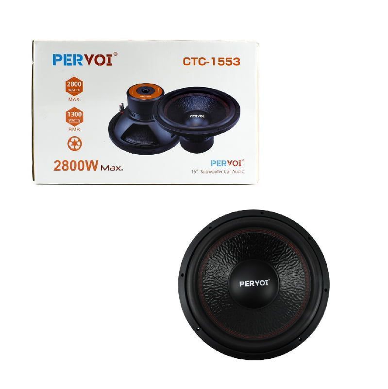 Pervoi Subwoofer Αυτοκινήτου 15″ Horn 2800W 165OZ PERVOI CTC-1553 - Active subwoofer PerVoi