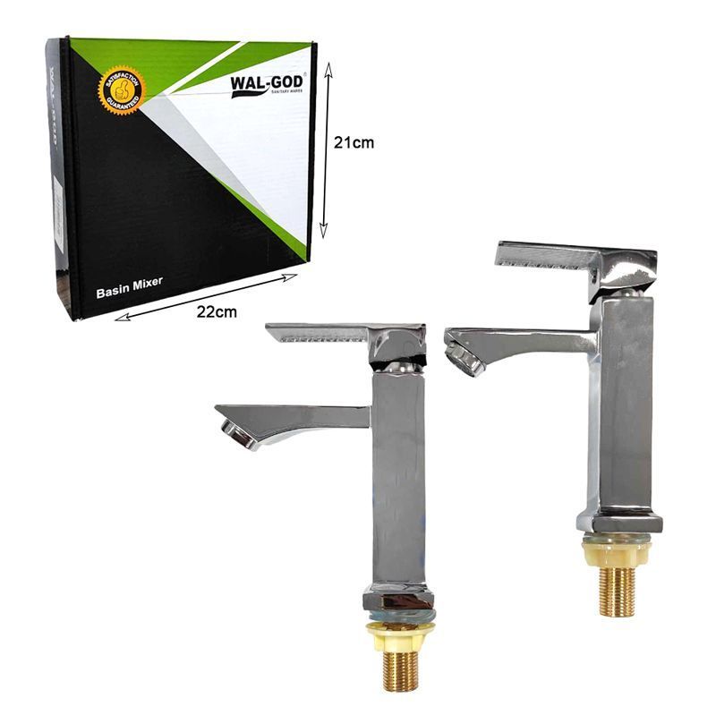 Wal-God Βρύση Νεροχύτη/ Μπαταρία Νιπτήρα 2τμχ - Water Tap Sanitary Wares 2pcs Wal-God