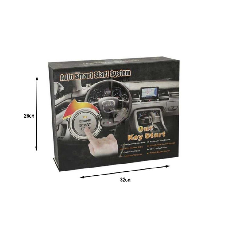 Κουμπί εκκίνησης αυτοκινήτου start/stop SFD-006B Auto Smart One Key Start System OEM