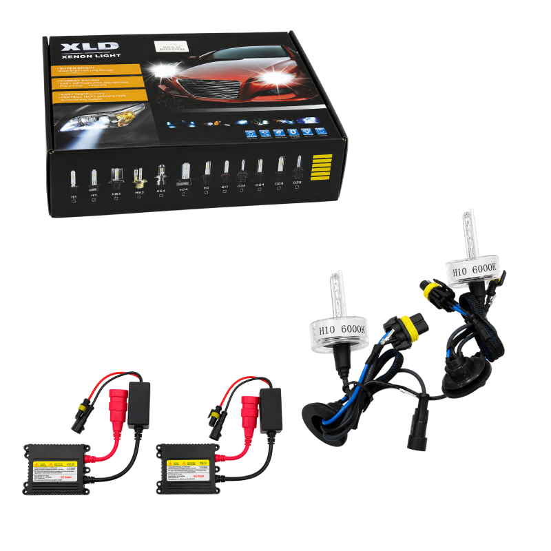 HID Κιτ Xenon H9 6000K με Ballast 35W - H9 6000K Xenon Conversion Kit with 35W Ballast OEM