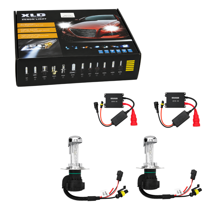 HID Κιτ Xenon H4-3 Bi-Xenon 6000K με Ballast 35W - Bi-Xenon Conversion Kit OEM