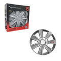 Versaco Σετ Τάσια Αυτοκινήτου 4τμχ 15" Ασημί - Wheel Covers OEM