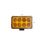 LED Προβολέας κίτρινο φως 24W - LED Irradiation yellow light OEM