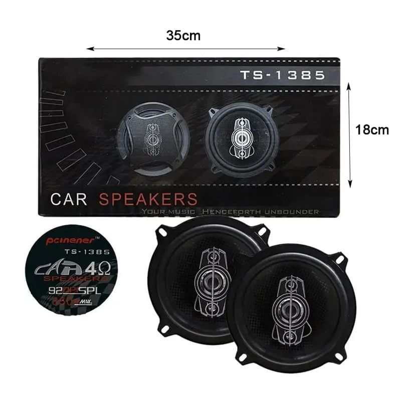 Mingyuan Ηχεία Αυτοκινήτου 13cm 400WMax TS-1385 - Car speakers amplifier