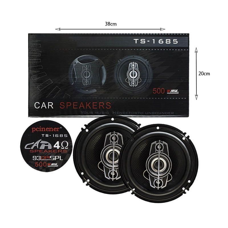 Mingyuan Σετ Ηχεία Αυτοκινήτου TS-1685 16cm με 500Wmax - Car speakers amplifier Mingyuan
