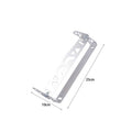 Πλάισιο πινακίδας αλουμινίου μηχανής - Aluminium motorcycle license plate OEM