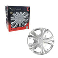 Versaco Σετ Τάσια Αυτοκινήτου 4τμχ 13" Ασημί - Wheel Covers OEM