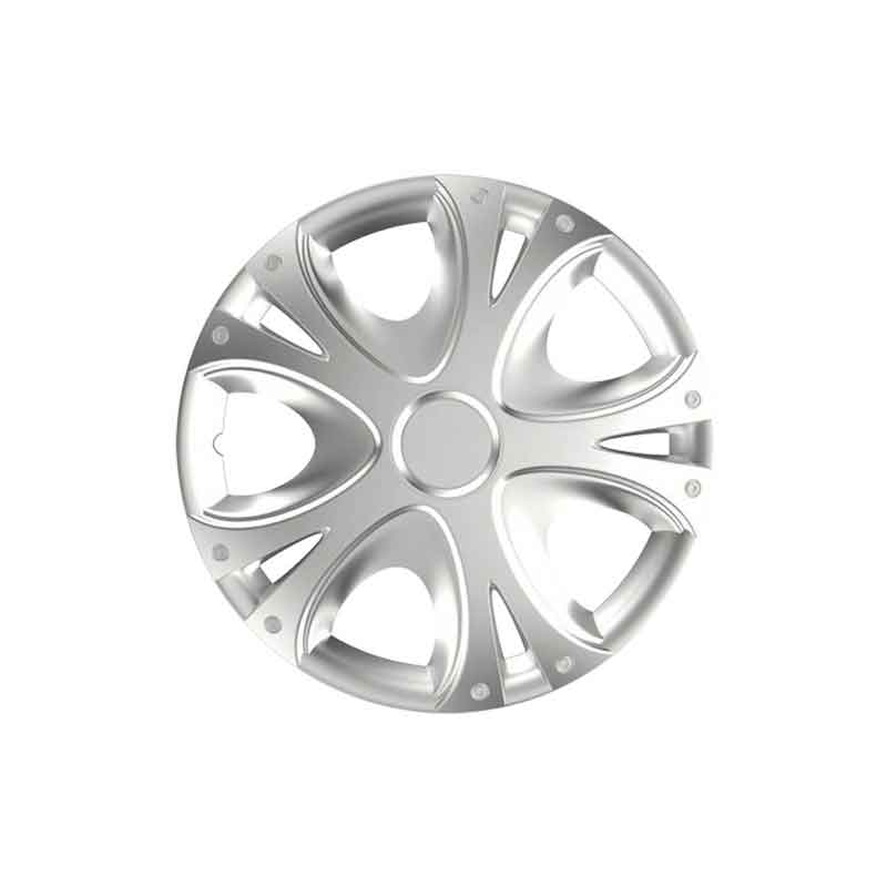 Versaco Σετ Τάσια Αυτοκινήτου 4τμχ 13" Ασημί - Wheel Covers OEM