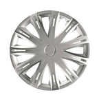Versaco Σετ Τάσια Αυτοκινήτου 4τμχ 15" Ασημί - Wheel Covers OEM