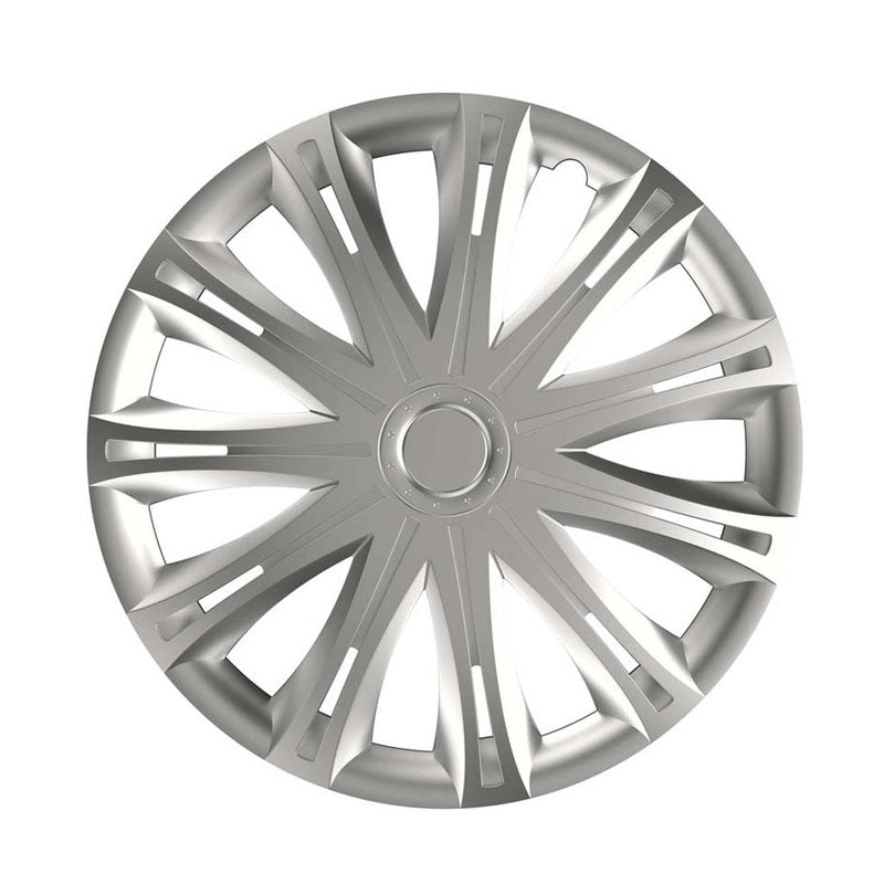 Versaco Σετ Τάσια Αυτοκινήτου 4τμχ 15" Ασημί - Wheel Covers OEM