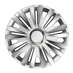 Versaco Σετ Τάσια Αυτοκινήτου 4τμχ 15" Ασημί - Wheel Covers OEM