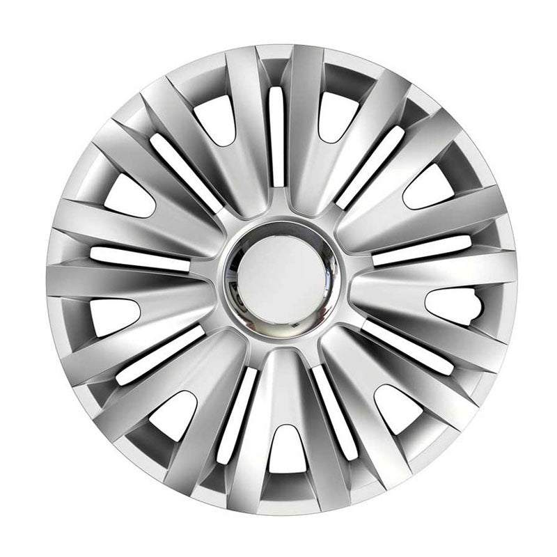 Versaco Σετ Τάσια Αυτοκινήτου 4τμχ 14" Ασημί - Wheel Covers OEM