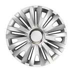Versaco Σετ Τάσια Αυτοκινήτου 4τμχ 14" Ασημί - Wheel Covers OEM