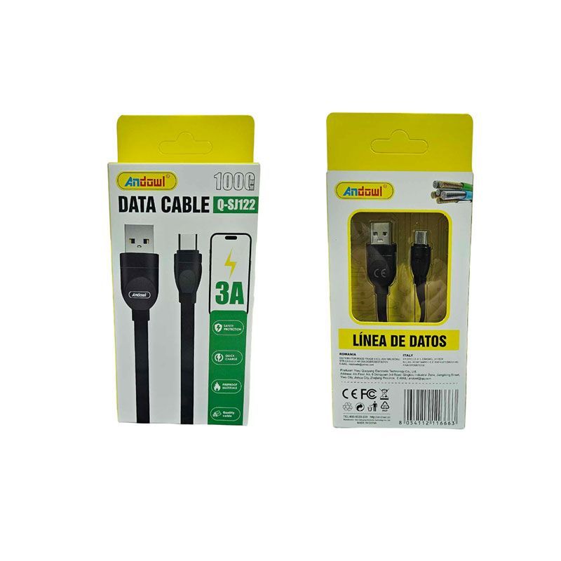 Andowl Καλώδιο δεδομένων Type-c σε USB 3Α Q-SJ122 - Data Cable OEM