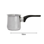 Sidirela Μπρίκι ανοξείδωτο 8cm Νο.6- Stainless steel kettle SIDIRELA