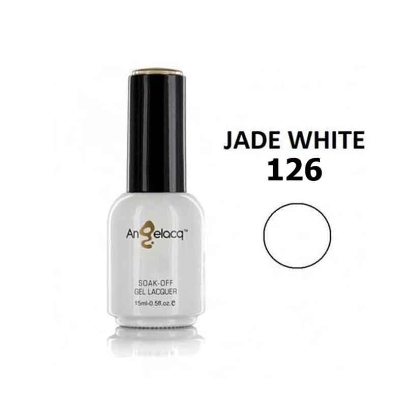 Angelacq ημιμόνιμο επαγγελματικό βερνίκι 15ml-0,5fl.oz #126 Jade White OEM