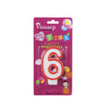 Κερί Γενεθλίων 6 – Birthday Number Candle Happy Birthday OEM