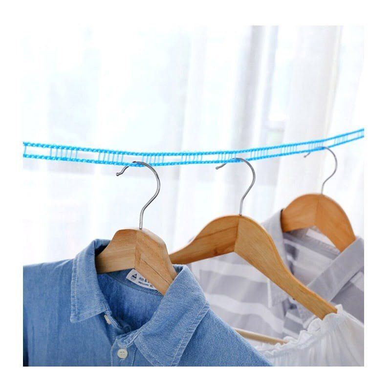 Σχοινί Απλώματος Ρούχων σε Κρεμάστρες 5m - Clothes line hanger stop rope OEM