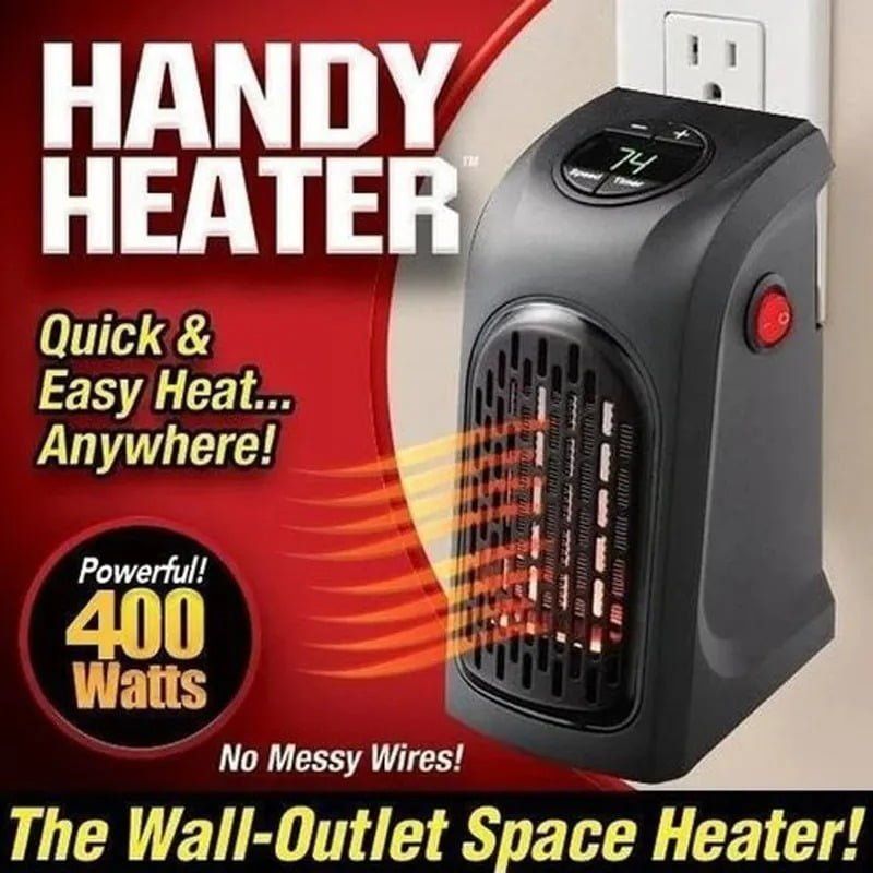 Φορητό αερόθερμο πρίζας 400W - Handy heater OEM