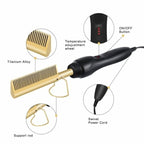 Ηλεκτρική Χτένα Μαλλιών και Γενιών - Hair Press Comb OEM