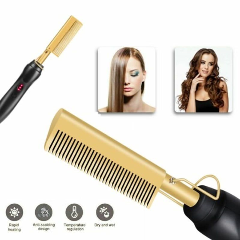 Ηλεκτρική Χτένα Μαλλιών και Γενιών - Hair Press Comb OEM