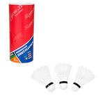 Σετ 3 Φτερά Badminton Προπόνησης σε Θήκη - Set of 3 Training Badminton Shuttlecocks in Tube OEM