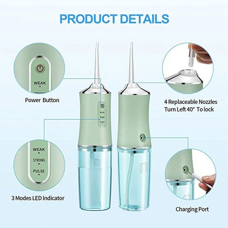 Φορητή Συσκευή Καθαρισμού Δοντιών - Oral Irrigator PPS Pulse OEM