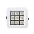 LED φωτιστικό οροφής 9W 220V - LED PANEL LIGHT SQUARE WHITE OEM