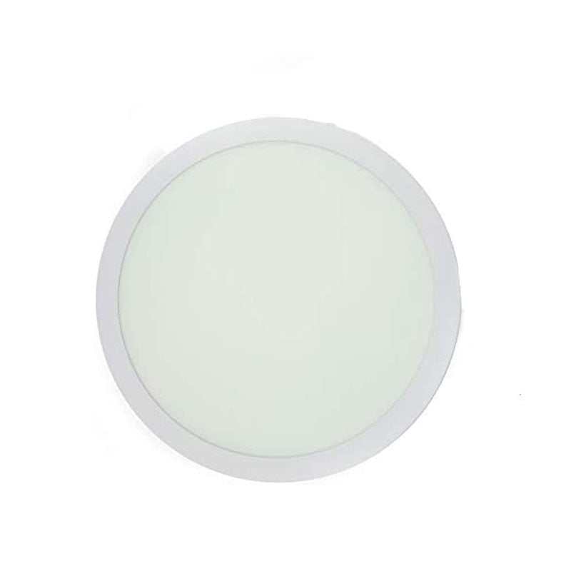 LED φωτιστικό οροφής 15W 220V - LED PANEL LIGHT ROUND WHITE OEM