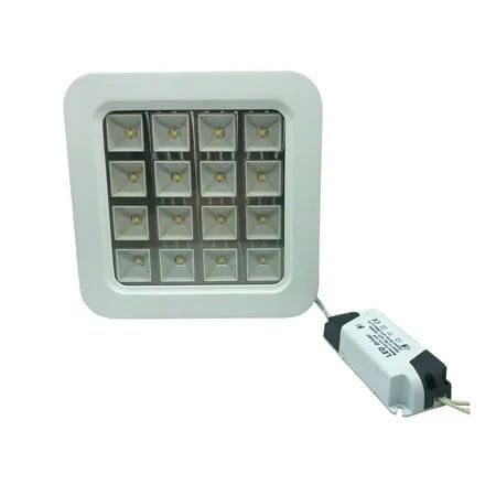LED φωτιστικό οροφής λευκό φως 25W 220V - LED PANEL LIGHT SQUARE WHITE OEM