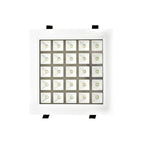 LED φωτιστικό οροφής λευκό φως 25W 220V - LED PANEL LIGHT SQUARE WHITE OEM