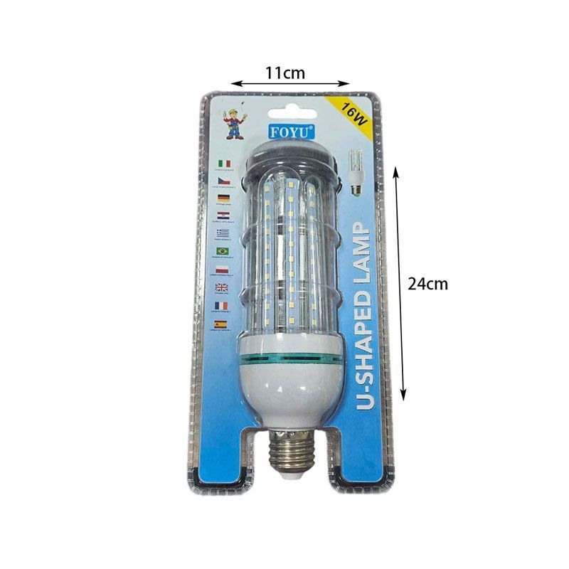 FOYU λάμπα σε σχήμα U 16W E27 - FOYU shaped light bulb 16W E27 OEM