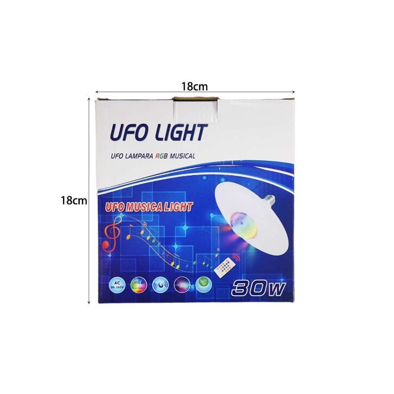 LED RGB λάμπα - Ufo RGB Light OEM