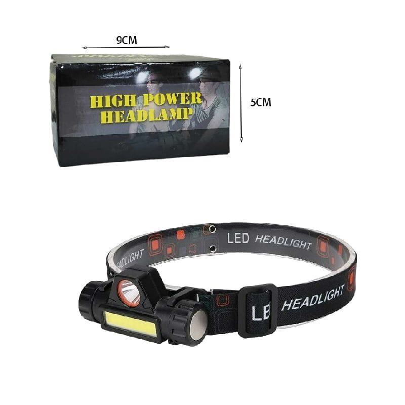 Επαναφορτιζόμενος Φακός Κεφαλής Led - Hich power headlamp OEM