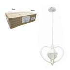 Μοντέρνο Κρεμαστό Φωτιστικό Οροφής LED – Modern LED Pendant Ceiling Light - Warm white - White OEM