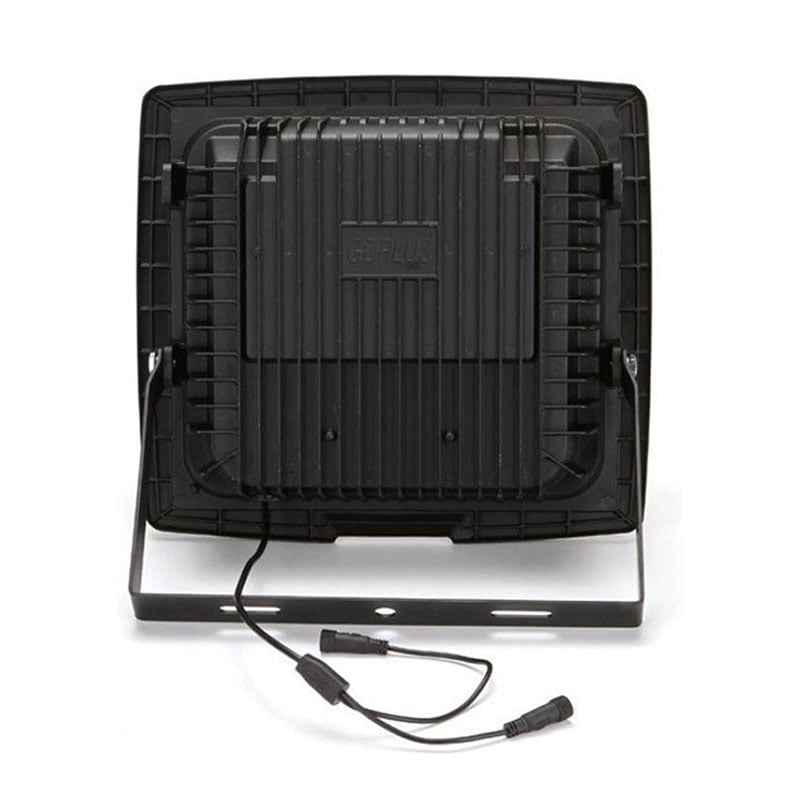 Στεγανός Ηλιακός Προβολέας IP67 Ισχύος 100W με Τηλεχειριστήριο σε Μαύρο χρώμα GD-8770 OEM