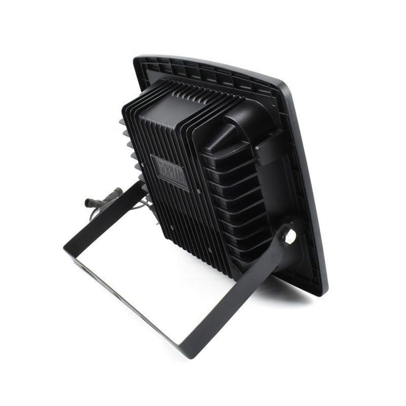 Στεγανός Ηλιακός Προβολέας IP67 Ισχύος 100W με Τηλεχειριστήριο σε Μαύρο χρώμα GD-8770 OEM