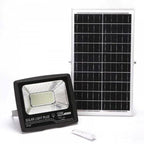 Στεγανός Ηλιακός Προβολέας IP67 Ισχύος 100W με Τηλεχειριστήριο σε Μαύρο χρώμα GD-8770 OEM