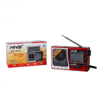 NNS NS-1521S Επιτραπέζιο Ραδιόφωνο Ηλιακό με USB - Radio - Μαύρο NNS