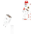 Wisdomup Φορτιστής Ταχείας Φόρτισης 20W USB & Type C με Καλώδιο Type C σε Type C OCD-28T – Fast Charger USB & Type C with Type C to Type C Cable OEM