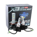 Λάμπα αυτοκινήτου H7 Ψυχρό Λευκό - X3 LED HEADLIGHT 6000LM 50W H7 OEM