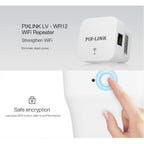 Ασύρματος ενισχυτής σήματος WIFI LV-WR12 300MBPS OEM
