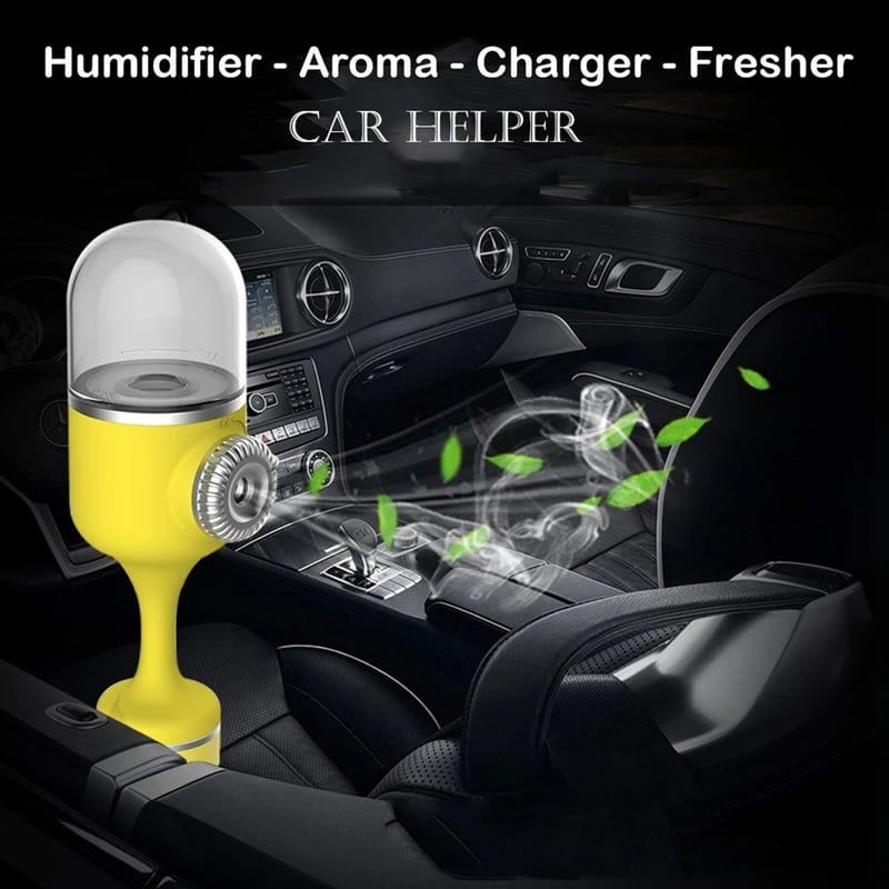 Μίνι υγραντήρας αυτοκινήτων – Car humidifier - Μαύρο OEM