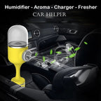 Μίνι υγραντήρας αυτοκινήτων – Car humidifier - Μωβ OEM