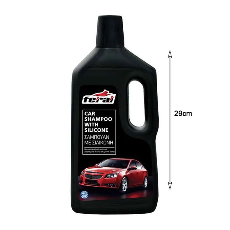 Σαμπουάν Αυτοκινήτου Με Σιλικόνη Feral 1000ML - Car Sampoo With Silicone OEM