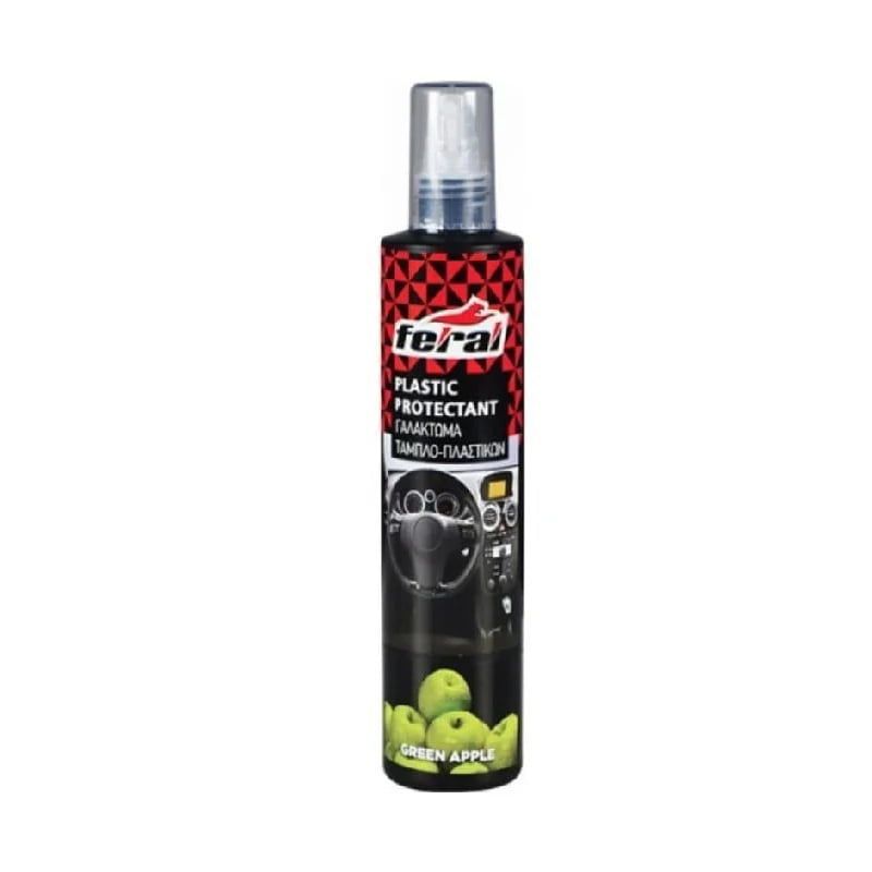 Feral Γυαλιστικό συντηρητικό πλαστικών Green Apple 300ML - Plastic Protectant OEM
