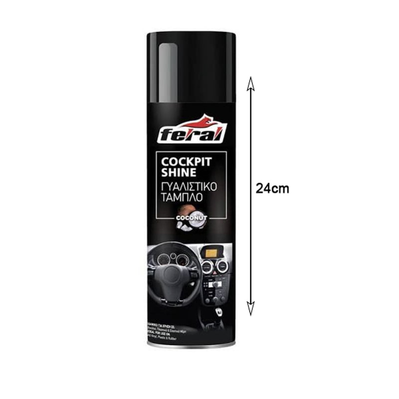 Feral Γυαλιστικό Ταμπλό Coconut 500ml - Cockpit Shine