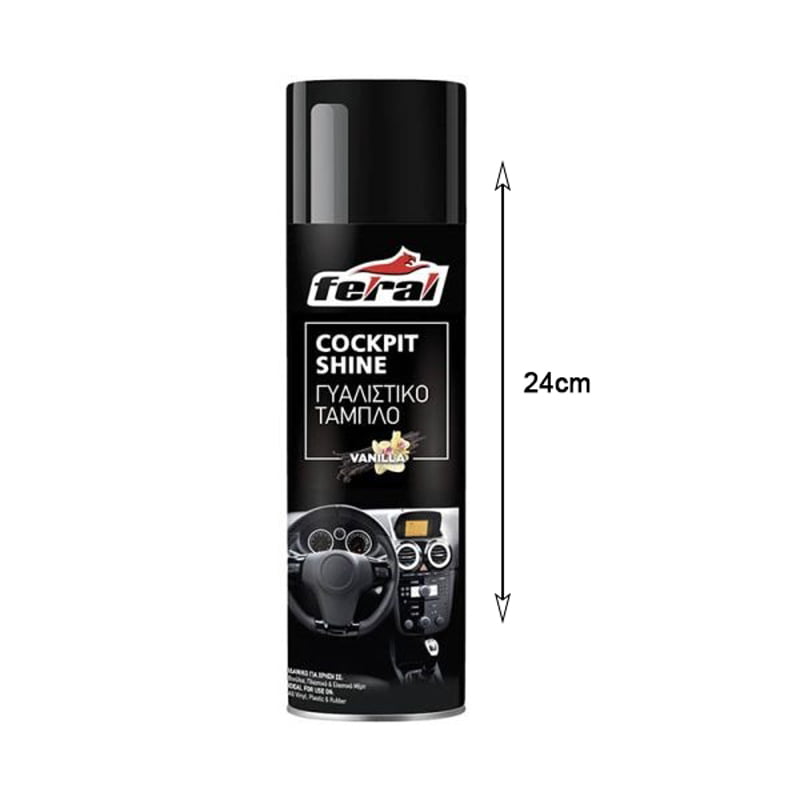 Feral Γυαλιστικό Ταμπλό Vanilla 500ml - Cockpit Shine